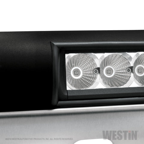Westin Ultimate LED Bull Bar; Textured Black;