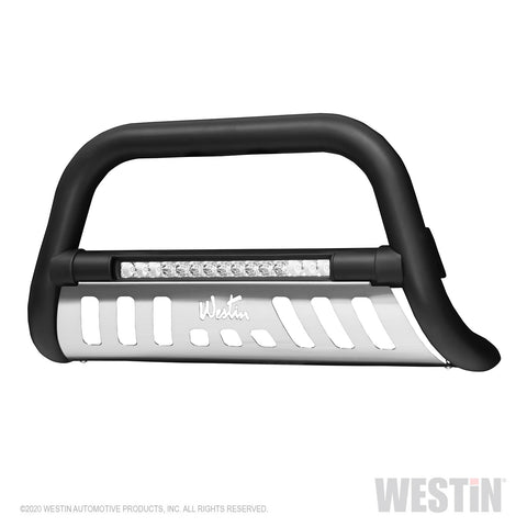 Westin Ultimate LED Bull Bar; Textured Black;