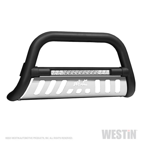 Westin Ultimate LED Bull Bar; Textured Black;
