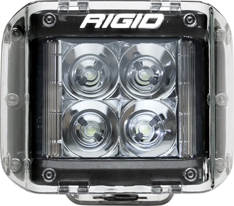 Rigid Industries RIGID Light Cover For D-SS Series LED Lights; Clear; Single