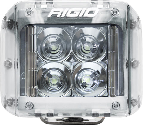 Rigid Industries RIGID Light Cover For D-SS Series LED Lights; Clear; Single