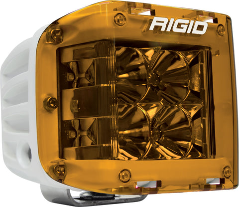 Rigid Industries RIGID Light Cover For D-SS Series LED Lights; Amber; Single