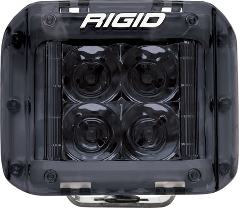 Rigid Industries RIGID Light Cover For D-SS Series LED Lights; Smoke; Single