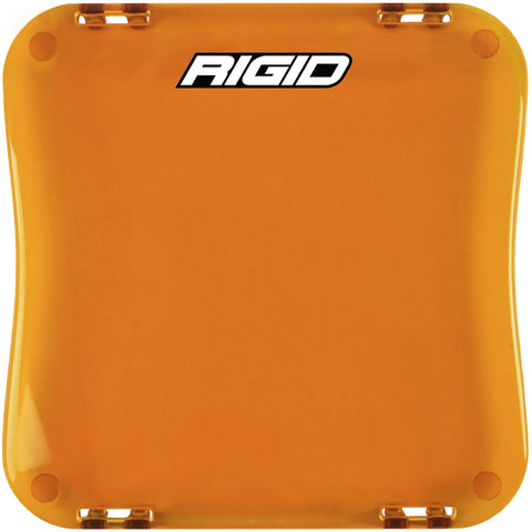 Rigid Industries RIGID Light Cover For D-XL Series LED Lights; Amber; Single