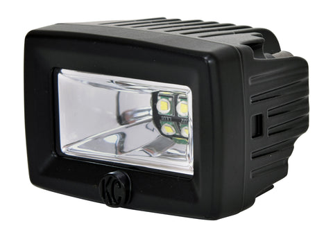 KC Hilites 2" C-Series C2 LED - 2-Light System - 20W Flood Beam