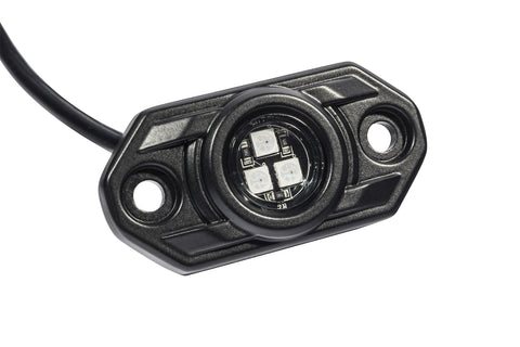KC Hilites C-Series RGB Multi-Color Multi-Use LED 6-Light System - 5W Flood Beam