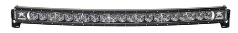 Rigid Industries RIGID Radiance Plus Curved Bar; Broad-Spot Optic; 40 Inch With White Backlight