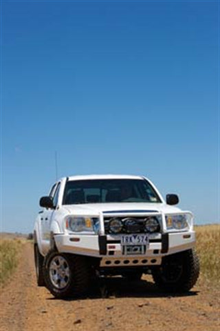ARB Front Deluxe Bull Bar Winch Mount Bumper;
