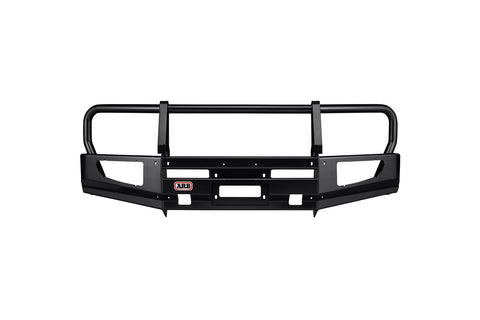 ARB Front Deluxe Bull Bar Winch Mount Bumper; w/Fog Lamps;