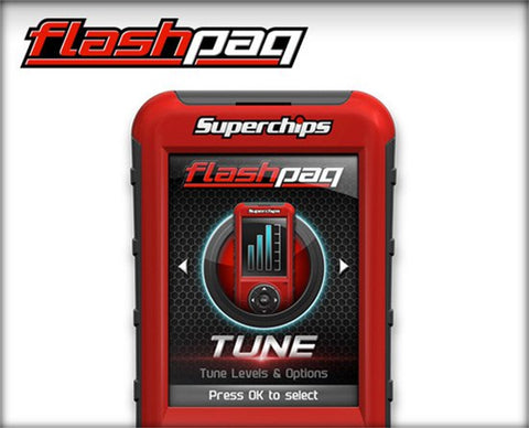 Superchips Flashpaq F5 Programmer; Industry Leading Handheld Tuner;
