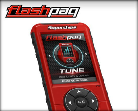 Superchips Flashpaq F5 Programmer; Industry Leading Handheld Tuner; PCM Swap;