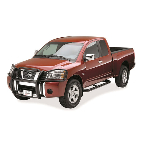 Westin Sportsman Grille Guard; Black; Steel;