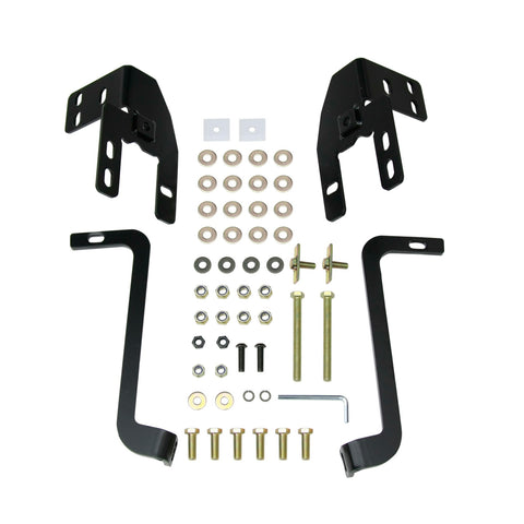 Westin Sportsman Grille Guard; Black; Steel; Double Hood Bar;