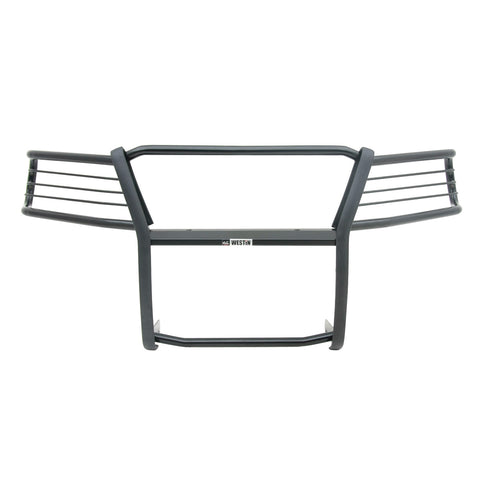 Westin Sportsman Grille Guard; Black; Tow Hooks Must Be Removed If Equipped;