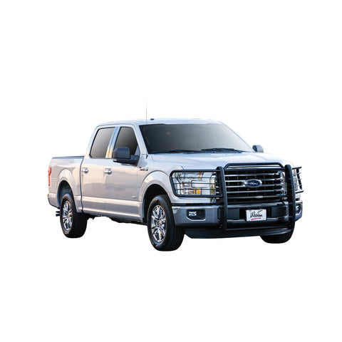 Westin Sportsman Grille Guard; Black; Tow Hooks Must Be Removed If Equipped;