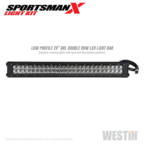 Westin Sportsman X Grille Guard LED Light Bar Kit
