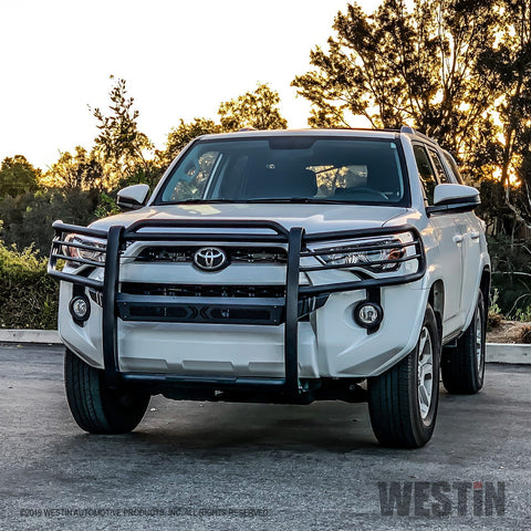 Westin Sportsman X Grille Guard; Textured Black;