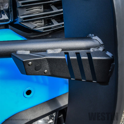 Westin Sportsman X Grille Guard; Textured Black;