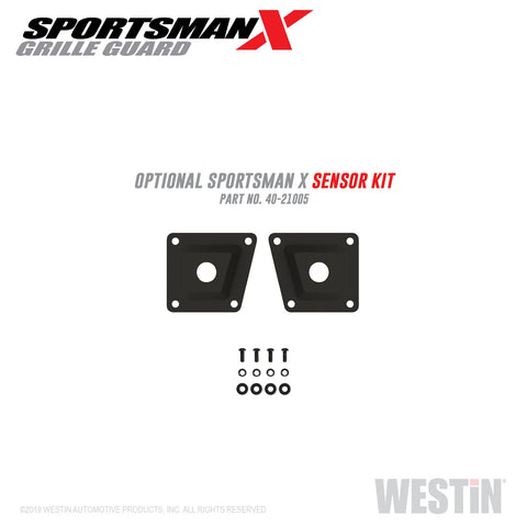 Westin Sportsman X Grille Guard; Textured Black;