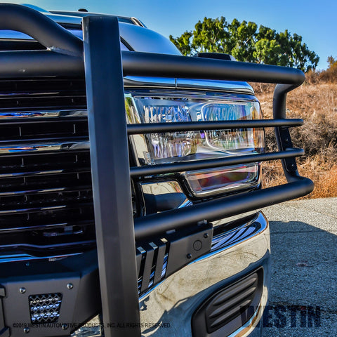Westin Sportsman X Grille Guard; Textured Black;