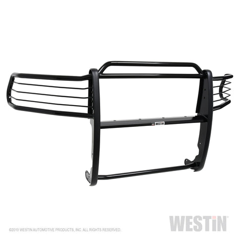 Westin Sportsman Grille Guard; Black; Steel; Double Hood Bar;