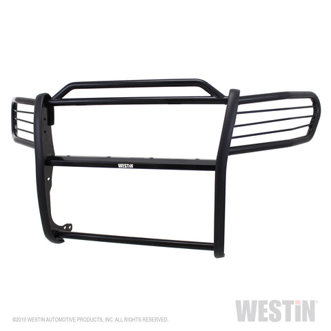 Westin Sportsman Grille Guard; Black; Steel; Double Hood Bar;