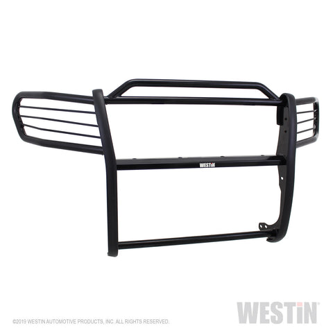 Westin Sportsman Grille Guard; Black; Steel; Double Hood Bar;
