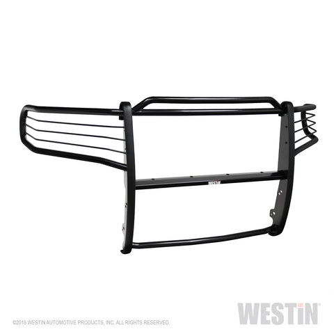 Westin Sportsman Grille Guard; Black; Steel;