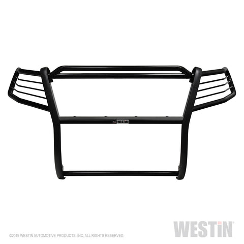 Westin Sportsman Grille Guard; Black; Steel;