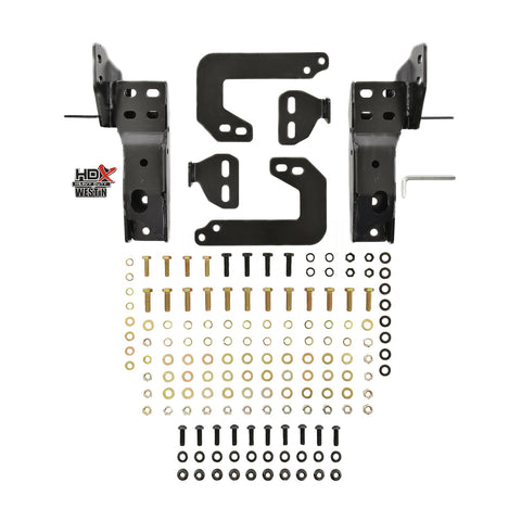 Westin Sportsman Winch Mount Grille Guard; Steel; Black Finish;