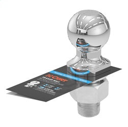 CURT 1-7/8in. Trailer Ball (1in. x 2-1/8in. Shank; 3;500 lbs.; Chrome)