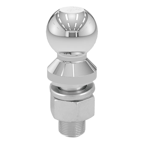 CURT 2-5/16in. Trailer Ball (1-1/4in. x 2-3/4in. Shank; 20;000 lbs.; Chrome)