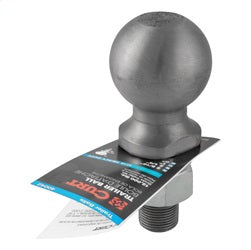 CURT 2-5/16in. Trailer Ball (1in. x 2-1/4in. Shank; 12;000 lbs.; Raw Steel)