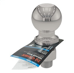CURT 2-5/16in. Trailer Ball (1in. x 2-1/8in. Shank; 7;500 lbs.; Stainless)