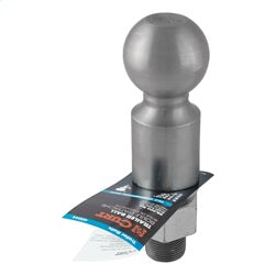 CURT 2-5/16in. Trailer Ball (1-1/4in. x 2-5/8in. Shank; 2in. Rise; 25;000 lbs.; Raw S