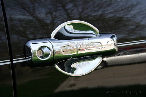 Putco Door Handle Cover; Chrome; Incl. Cups; [Available While Supplies Last];