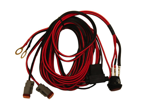 Rigid Industries RIGID Wire Harness; Fits D-Series Pair And SR-Q Series Pair With 4 LEDs