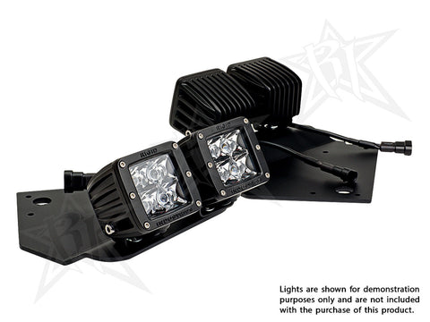 Rigid Industries RIGID 2010-2014 Ford Raptor Fog Mount Kit; Fits 4 D-Series or Radiance Pods