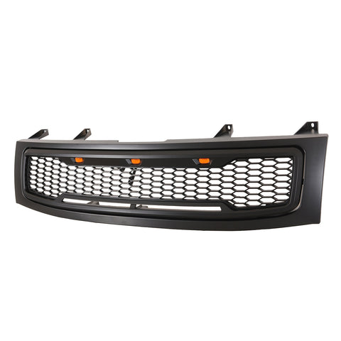 Paramount Automotive Impulse Packaged Grille; ABS LED; Matte Black;