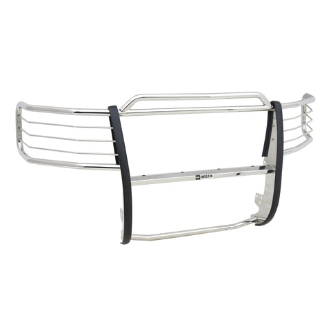Westin Sportsman Grille Guard; Polished Stainless Steel; Double Hood Bar;
