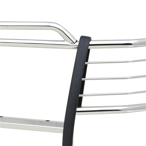 Westin Sportsman Grille Guard; Polished Stainless Steel; Double Hood Bar;