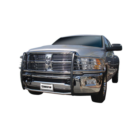 Westin Sportsman Grille Guard; Polished Stainless Steel; Double Hood Bar;