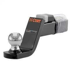 CURT Towing Starter Kit with 2in. Ball (2in. Shank; 7;500 lbs; 4in. Drop)