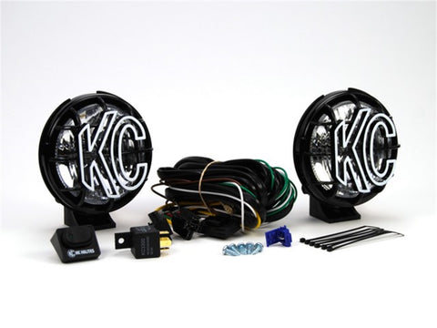 KC Hilites 5" Apollo Pro Halogen - 2-Light System - 55W Spread Beam