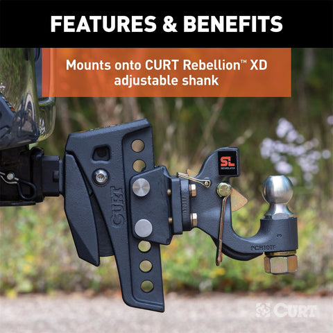 CURT Rebellion XD Pintle Mount Attachment