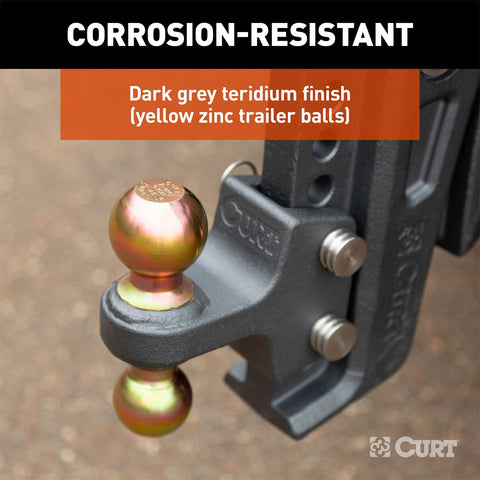 CURT CURT 45953 Replacement Rebellion XD Dual Ball; 2; 2-5/16-Inch; Up to 20K