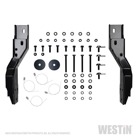 Westin MAX Winch Tray; Black;
