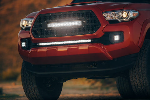 Rigid Industries RIGID 2016-2020 Toyota Tacoma Fog Light Mount Kit; Includes D-Series SAE White