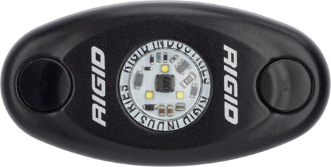 Rigid Industries RIGID A-Series LED Light; High Power; Blue; Black Housing; Single