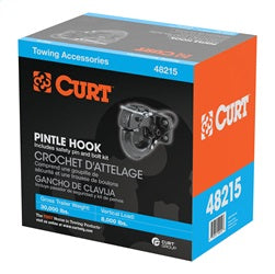 CURT Pintle Hook (30;000 lbs.; 2-1/2in. or 3in. Lunette Rings)